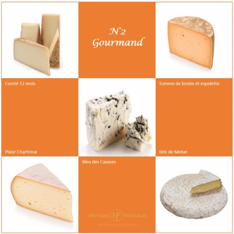 Gourmand, 5 fromages