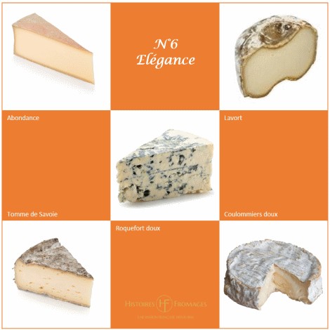 Elégance, 5 fromages