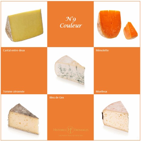 Couleur, 5 fromages